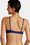 Zivame Soft n Sheen Push Up Wired Medium Coverage T-Shirt Bra-Sodalite Blue — thumbnail 3